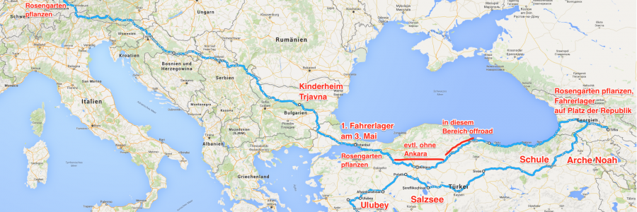 Route Europa