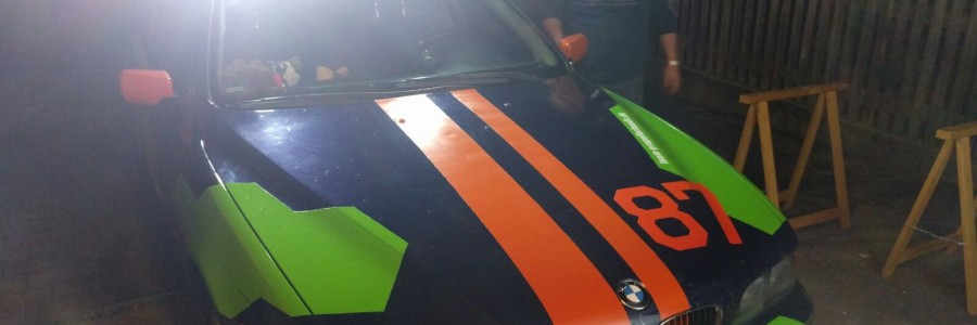 Stickers make the car go faster!